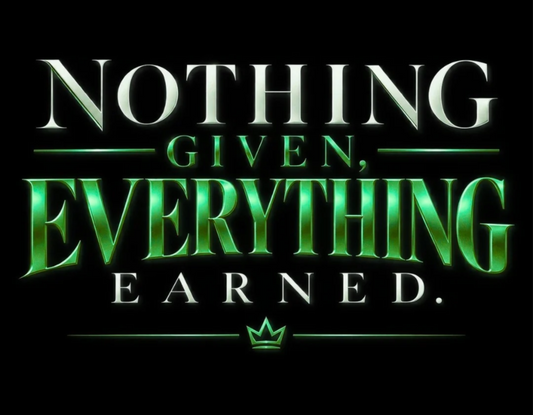 BpArmory10 Custom Nothing Given Everything Earned Hoodies